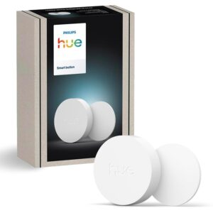 Philips Hue Smart Button with Wireless Control, Works with Alexa and Google Assistant [Energy Class A++]