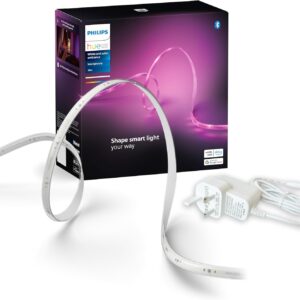 Philips Hue Indoor 10-Meter Smart LED Solo lightstrip (Non Extendable) - 1 Pack - Control with Hue App - Works with Alexa, Google Assistant and Apple HomeKit, Plug Type G [Energy Class G]