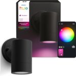 Philips Hue Struana Outdoor LED Wall Spotlight, Wall Light [Energy Class E]